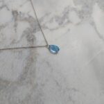 گردنبند سواروسکی اشک آبی - Image 2