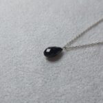 گردنبند سواروسکی اشک نقره - Image 5