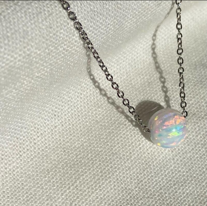 گردنبند اپال نقره - Image 3