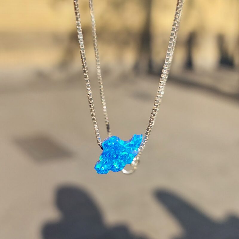 گردنبند اپال ایران نقره - Image 2