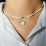 گردنبند اپال قلب و البرنادو - Image 3