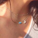 گردنبند اپال نقره