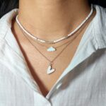 گردنبند ست قلب نقره - Image 4