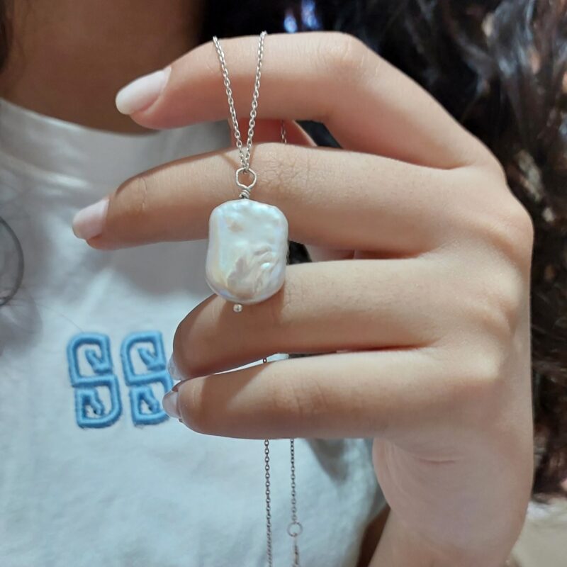 گردنبند مروارید باروک - Image 2