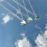 گردنبند قلب میناکاری نقره - Image 5