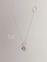 گردنبند قلب نقره - Image 2