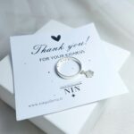 انگشتر گل پنج پر نقره