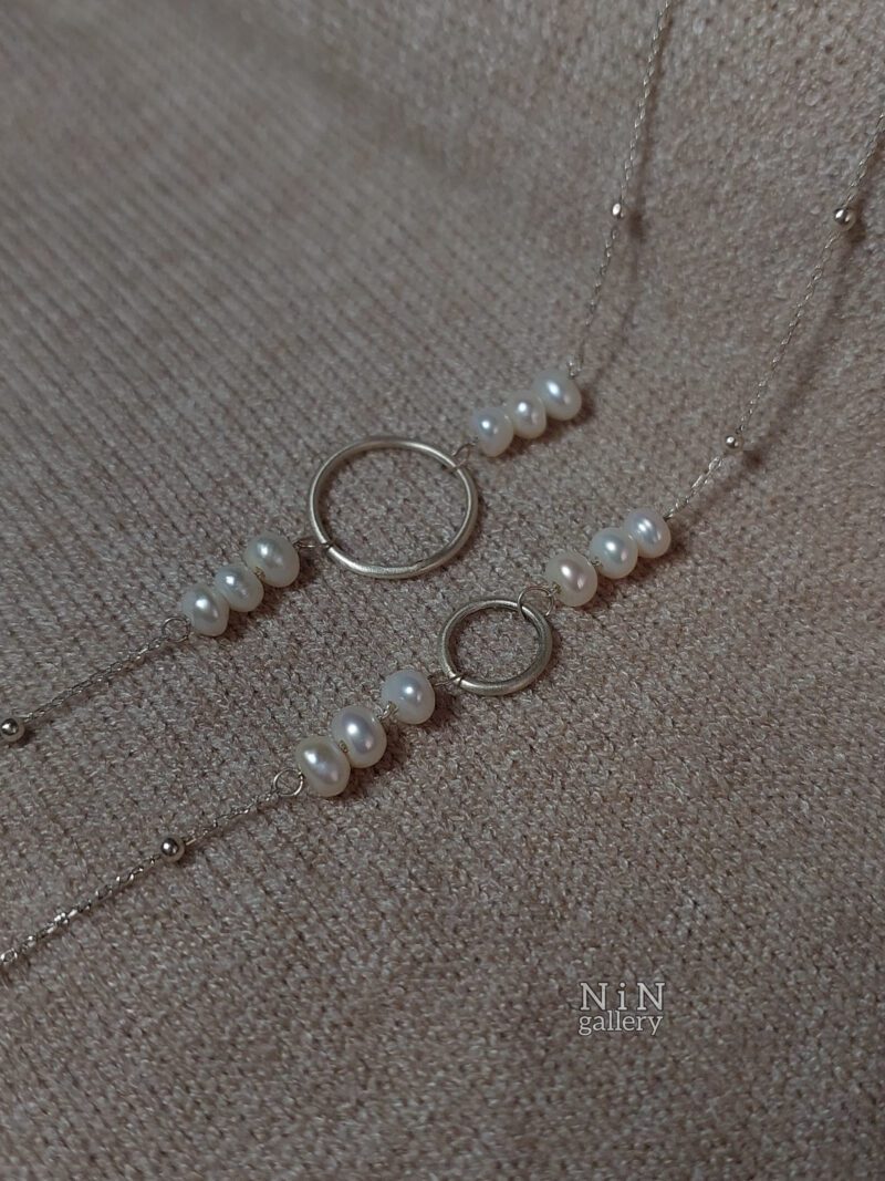 نیم ست مروارید پرورشی - Image 7