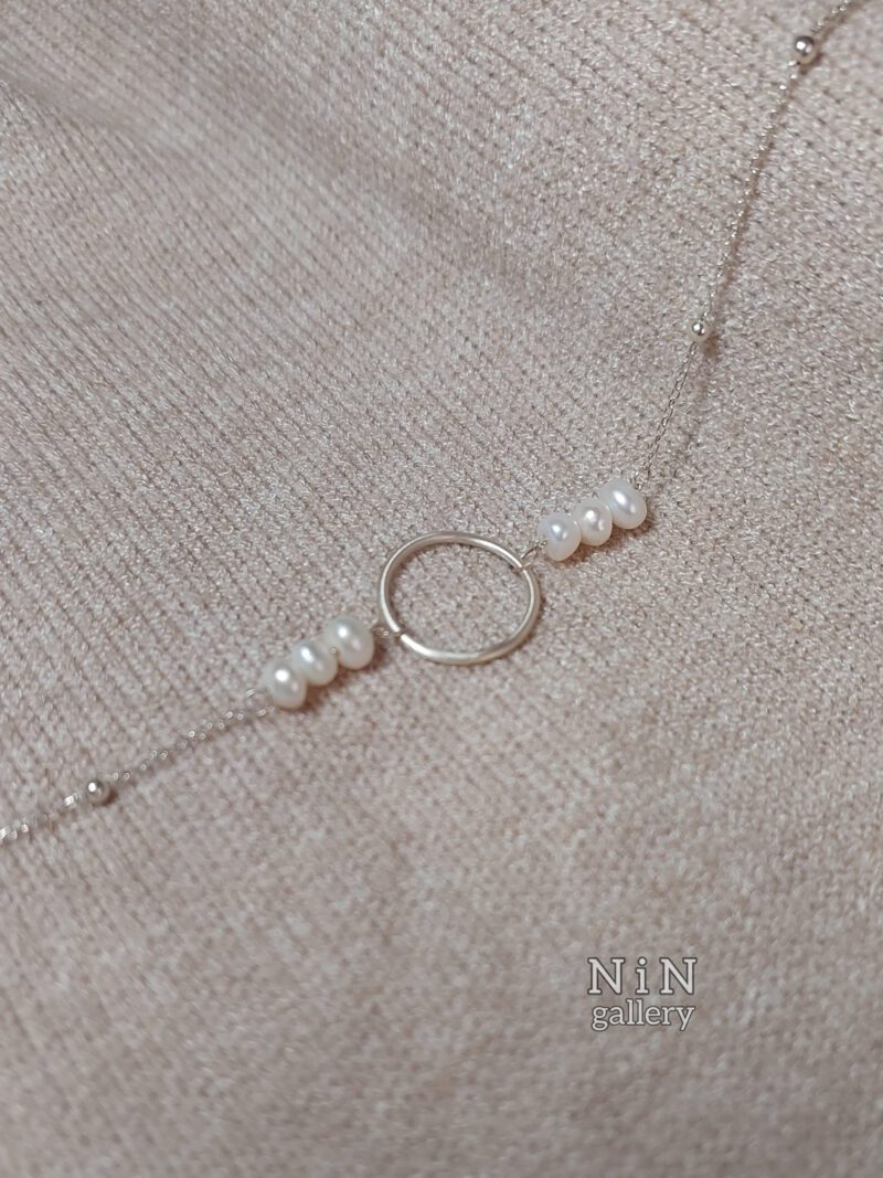 نیم ست مروارید پرورشی - Image 2