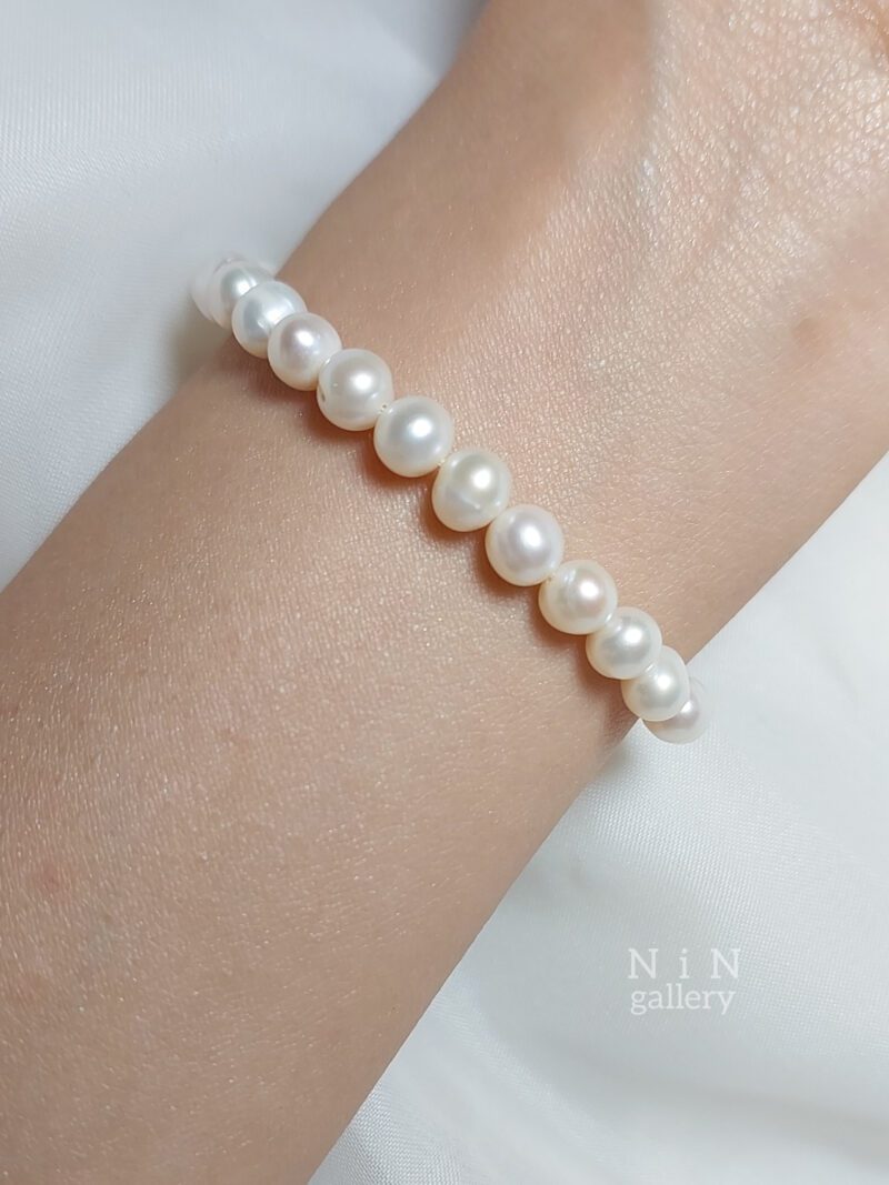 2دستبند مروارید پرورشی403182 دستبند مروارید پرورشی - Image 4