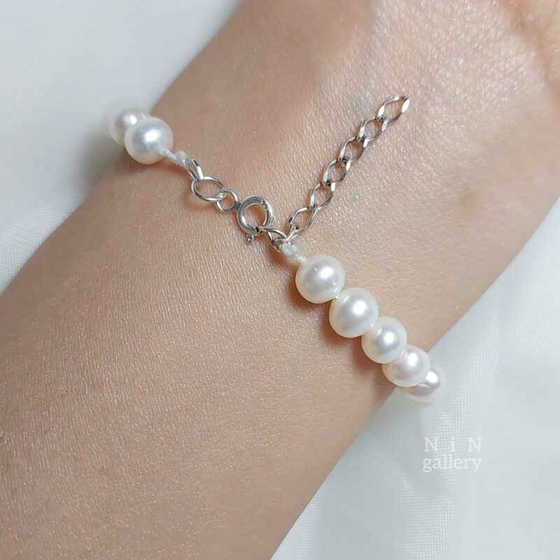 دستبند مروارید پرورشی۱ دستبند مروارید پرورشی - Image 3