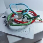 دستبند نقره اشکال هندسی - Image 2