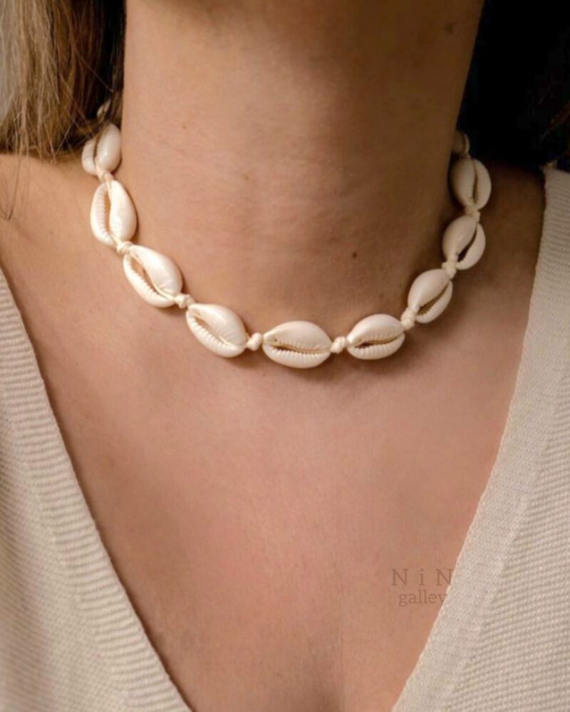 گردنبند صدف طبیعی - Image 2