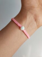 دستبند اپال گوی سفید - Image 2