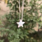 گردنبند اپال ستاره نقره - Image 2