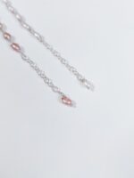 دستبند مروارید پرورشی و نقره - Image 5