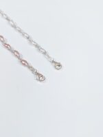 دستبند مروارید پرورشی و نقره - Image 6