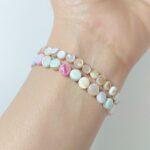 دستبند صدفی نقره