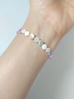 دستبند صدفی نقره - Image 3