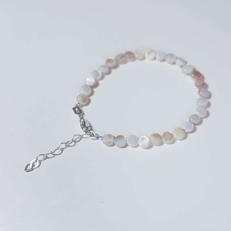 دستبند صدفی نقره - Image 7