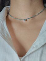 گردنبند فیروزه و مارکو نقره - Image 4