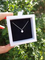 گردنبند مروارید پرورشی نقره - Image 3