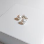 گوشواره مروارید پرورشی نقره