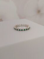 انگشتر دور نگین نقره - Image 4